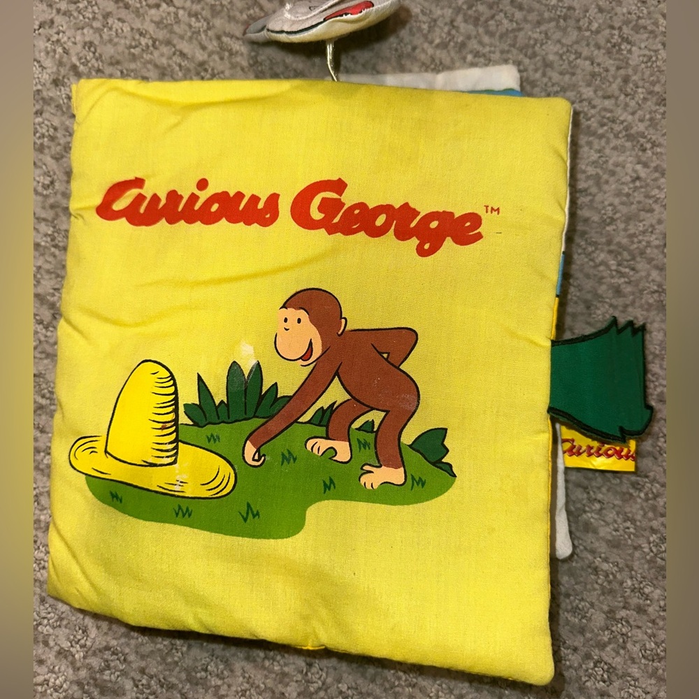 Curious George soft interactive book